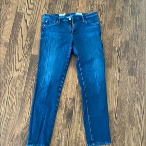 AG mid rise jeans
